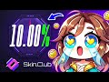 THAT WAS A RISKY UPGRADE SESSION! (Skinclub Promo Code 2025)
