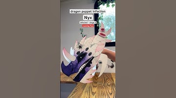 Dragon Puppet Infection ✨ (part 2) #dragonpuppet #paperdragons