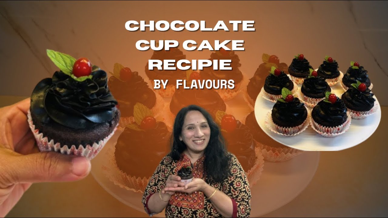 Chocolate Cup Cake | Easy Dessert Recipe | Chocolate Cup Cake Recipe 