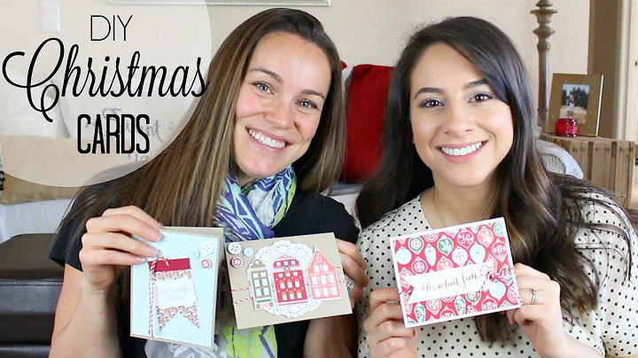 Handmade Christmas Cards w/ Kari! DIY December #1 ...