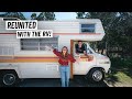 Back to FULL-TIME RV Life! Finally Reunited with the RV 😊 + More Renovation Plans!