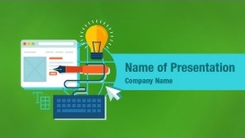 Web Design Services PowerPoint Video Template Backgrounds - DigitalOfficePro #01310V