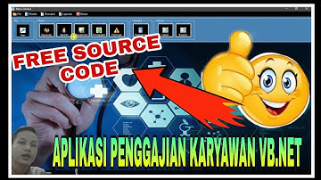Aplikasi Penggajian Karyawan VB.Net   Free Source Code