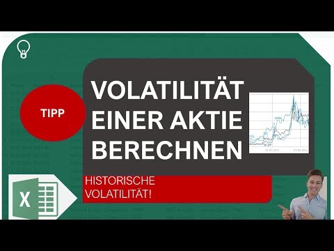 Historische Volatilität einer Aktie in Excel berechnen I Excelpedia