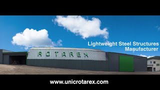 Unic Rotarex® - steel house manufacturer by UnicRotarex® - The Lightweight Steel Structures Factory 607 views 4 years ago 1 minute, 1 second