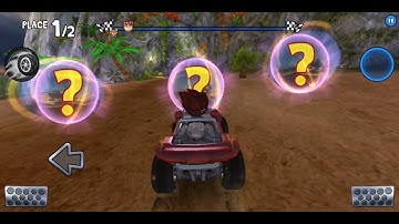 Beach Buggy Racing Sunshine Sprint Level 9 Elimination Walkthrough Mushroom Grotto ST Warriors