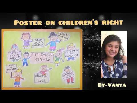 Video: Sådan Designer Du En Børneplakat