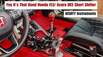 De enige korte schakelpook die u ooit nodig zult hebben Honda FL5 / Acura DE5
