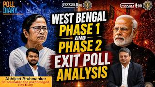 Bengal Exit Poll 2026 Phase 1 & 2 Analysis | ft. Abhijeet Brahmankar, Poll Diary