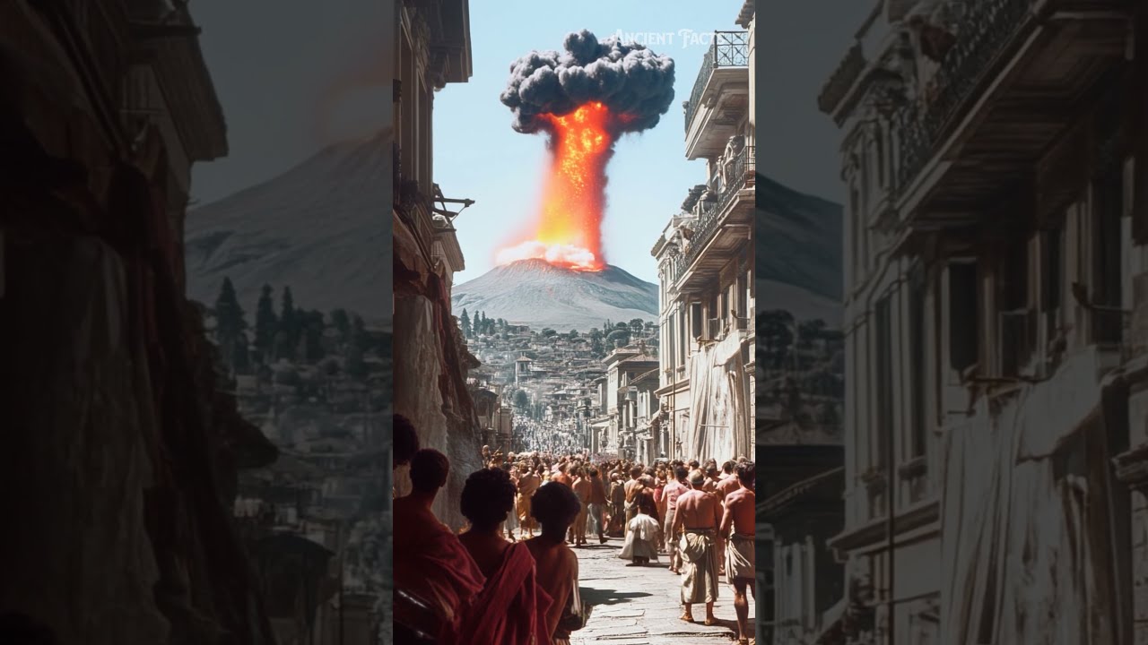 AI Recreates Life In Pompeii On 79 AD During The Day Of Mount Vesuvias Eruption