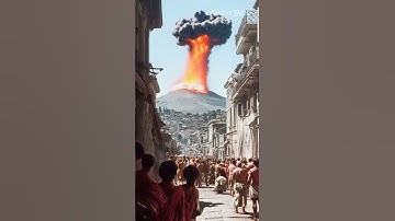 AI Recreates life in Pompeii on 79 AD during the day of the Mount Vesuvias eruption