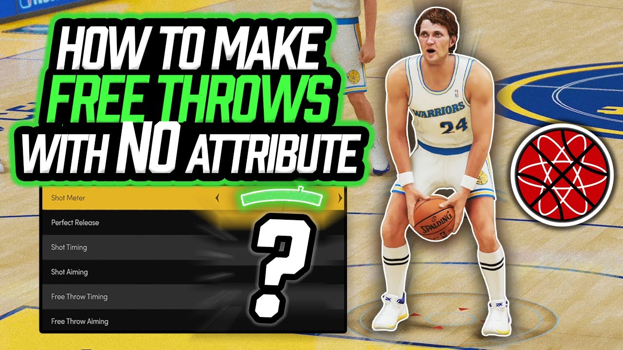 Making Free Throws Without Any Free Throw Rating/Attributes YouTube