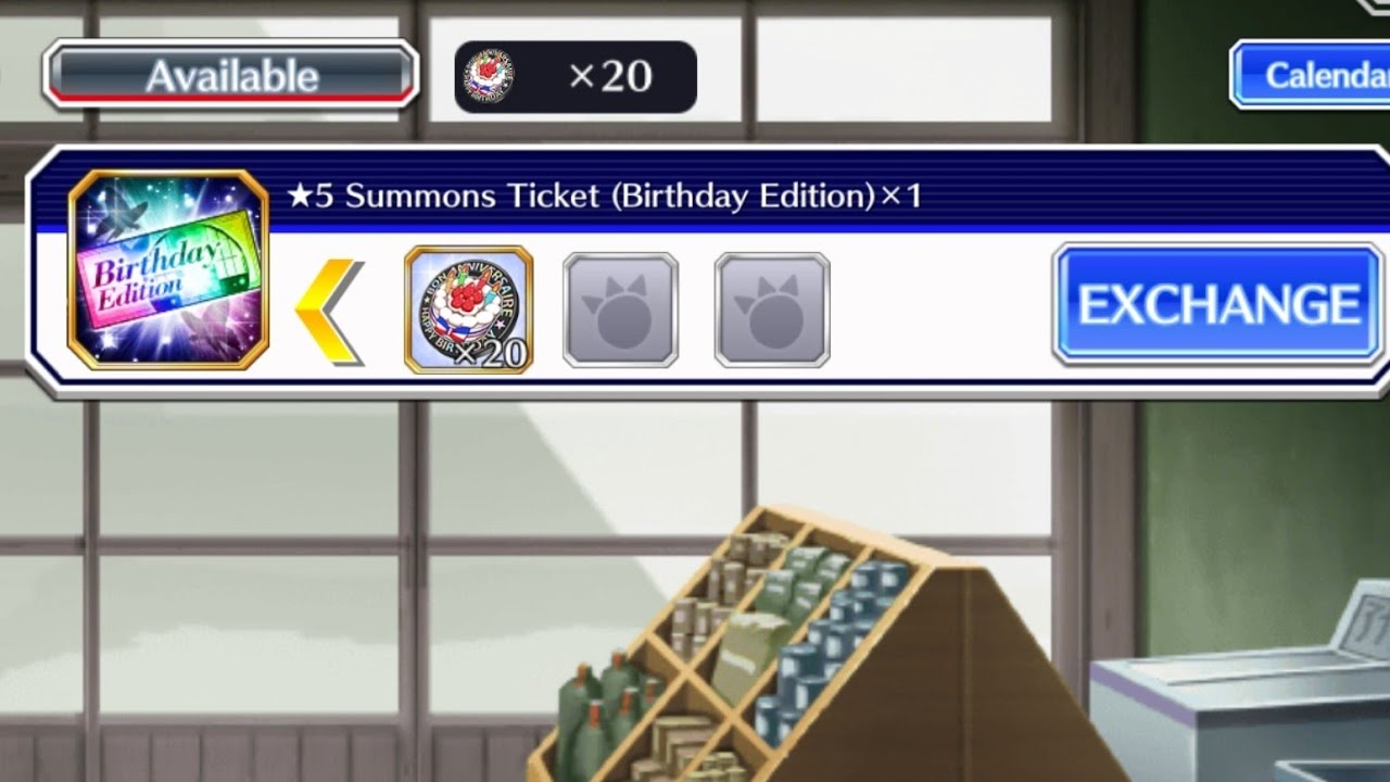Birthday Medal Exchange 5 Star Summons Ticket Bleach Brave Souls YouTube
