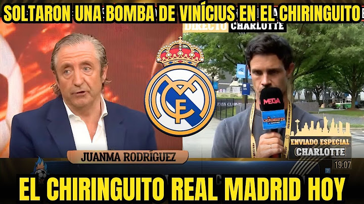 💥¡ÚLTIMA HORA! ¡RELEVAN BOMBA SOBRE VINÍCIUS JR! REAL MADRID EL CHIRINGUITO HOY