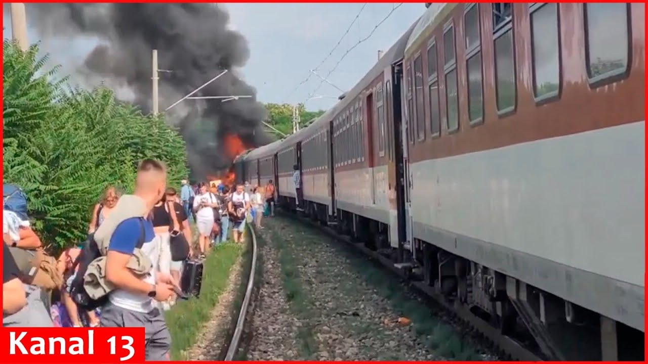 Five killed, several injured as train and bus collide in south of Slovakia