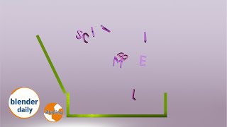 Project making: Scrambled Text | Shading tricks & more, tip 94