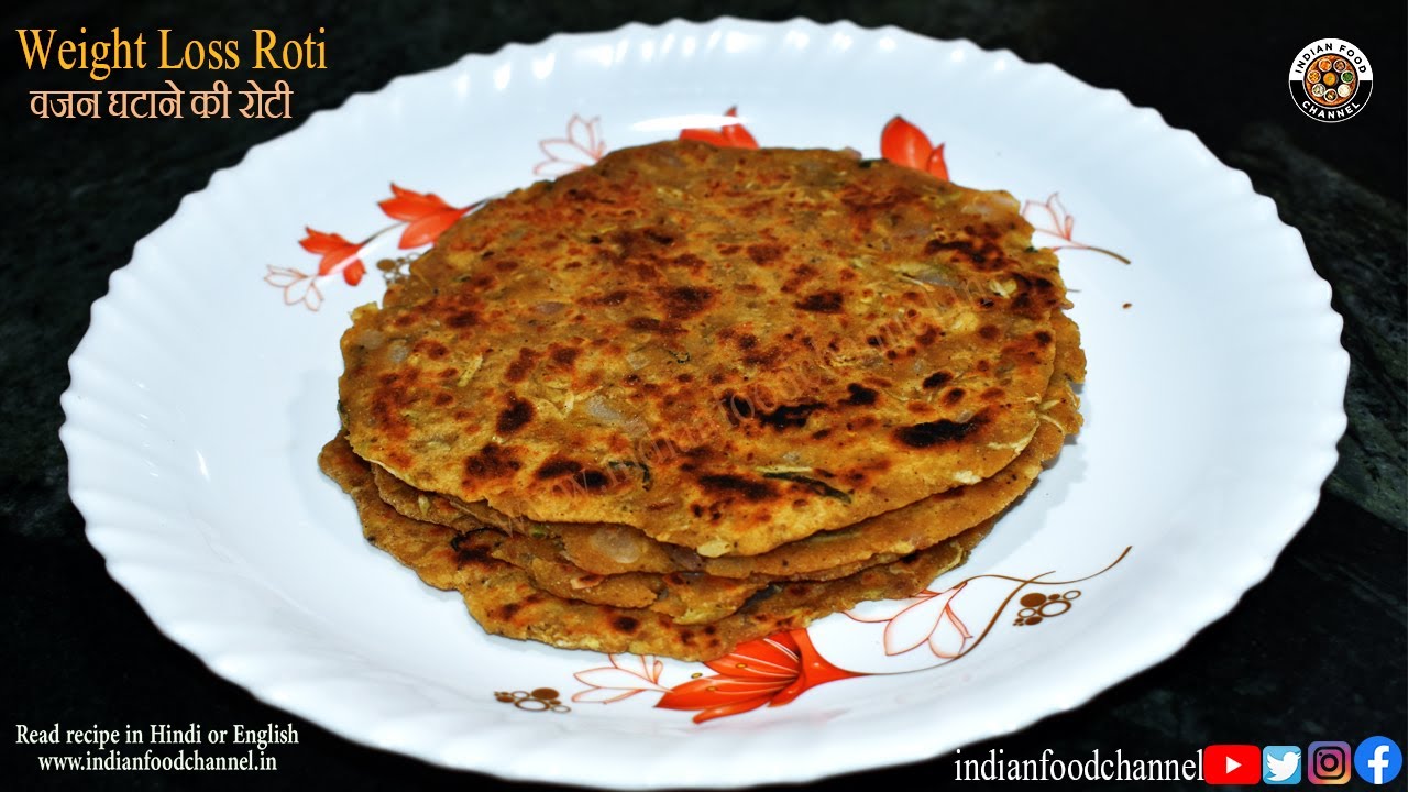 Weight loss roti-वज़न घटाने की रोटी-Lauki ka Paratha-Healthy breakfast-Quick Bite | Indian Food Channel