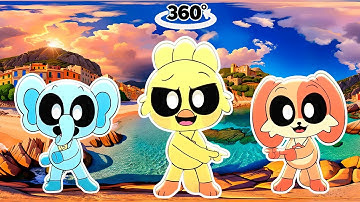 Smiling Critters POKEDANCE in 360 VR Finding Challenge | Poppy playtime 3