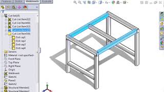 01 Weldments   11 Cut Lists   Part B