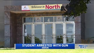 Akron teens arrested after gun brought to north high school