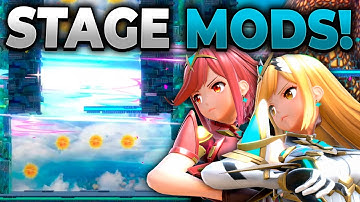 Playing on Modded Stages in Smash Ultimate