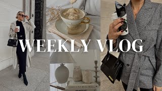 I&#39;M BACK! Come to a London with me, Shopping Trip, Makeup &amp; Hair Routine &amp; all Updates! Weekly Vlog