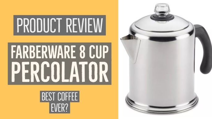 I have a small obsession with Farberware percolator coffee pots