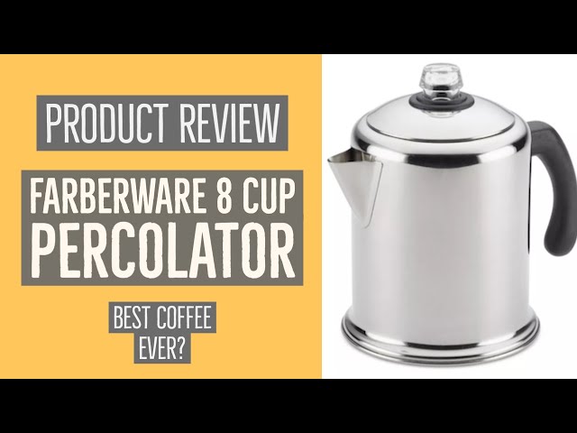 Review Farberware FCP240 2-4 Cup Coffee Percolator, Stainless