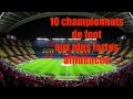 10 championnats de foot aux plus fortes affluences dans les stades