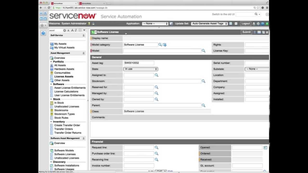 Auto Generate Asset Tags in ServiceNow YouTube