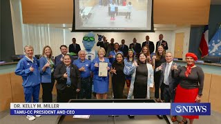 City honors TAMU-CC homecoming week with proclamation