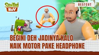 Bukannya Pake Helm Malah Pake Headphone, Gini deh... | BestCut Santri Boy ANTV (1/3)
