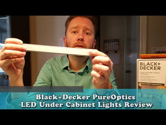 BLACK+DECKER® PureOptics™ LED Push Connect Under Cabinet Lighting - Full  Version on Vimeo