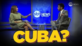 Jornalista CITOU CUBA como EXEMPLO e eu REBATI!