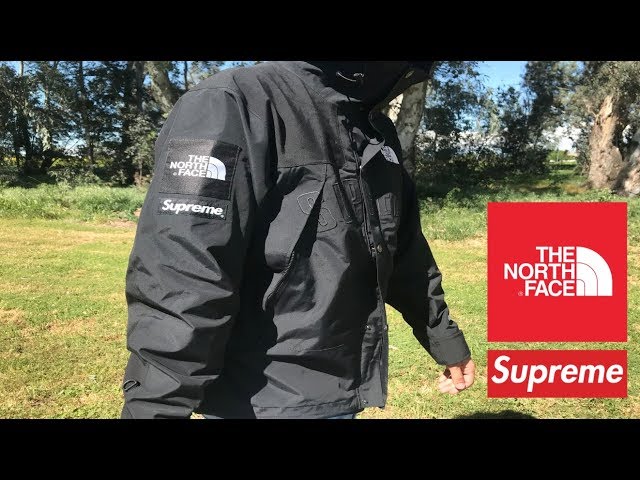 Supreme x The North Face Leather Mountain Parka Royal Size Medium Purple  Jacket