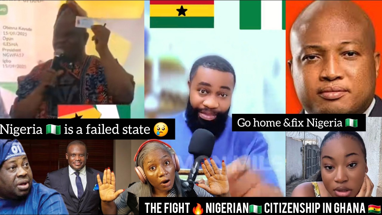 WHAT‼️😳NIGERIANS🇳🇬IN  GHANA🇬🇭PROTEST MASSIVELY FOR CITIZENSHIP .