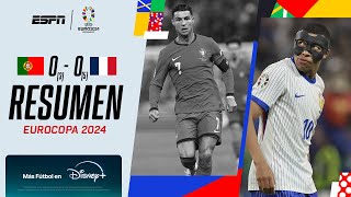 Thumbnail for ¡LOS GALOS DE MBAPPÉ ELIMINARON POR PENALES A LOS LUSOS DE CRISTIANO! Portugal 0-0 Francia | RESUMEN