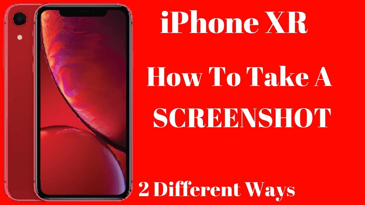 Comment faire une capture d'écran sur iPhone XR (faire un Screen avec iPhone  XR) 