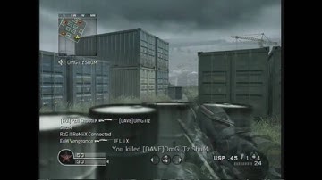 call of duty 4 glitch = slow motion