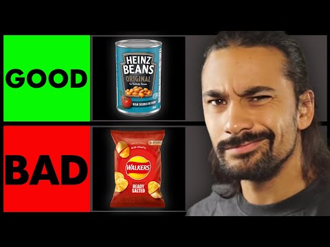 American Ranks EVERY British Snack