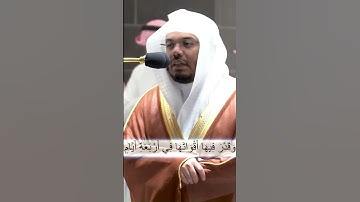 ذلك رب العالمين....تلاوة خاشعة و مميزة من سورة فصلت للشيخ ياسر الدوسري