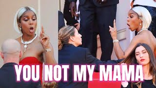 Kelly Rowland Yells At Security At Cannes Film Festival Red Carpet!