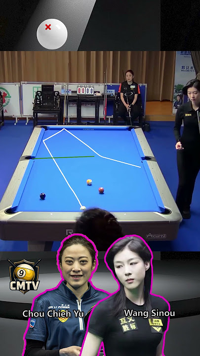 Chou Chieh Yu VS Wang Sinou 2024CBSA 9-Ball Pro Championship - Final #billiards #billiard #pool