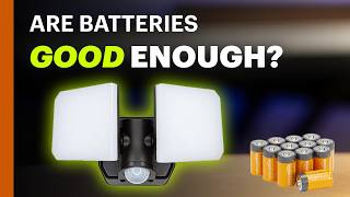 FLITI Outdoor Security Light - Are Batteries Good Enough?