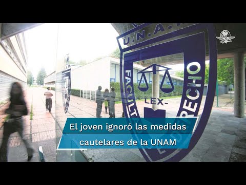 UNAM podría expulsar a estudiante que amenazó a maestra y compañeros