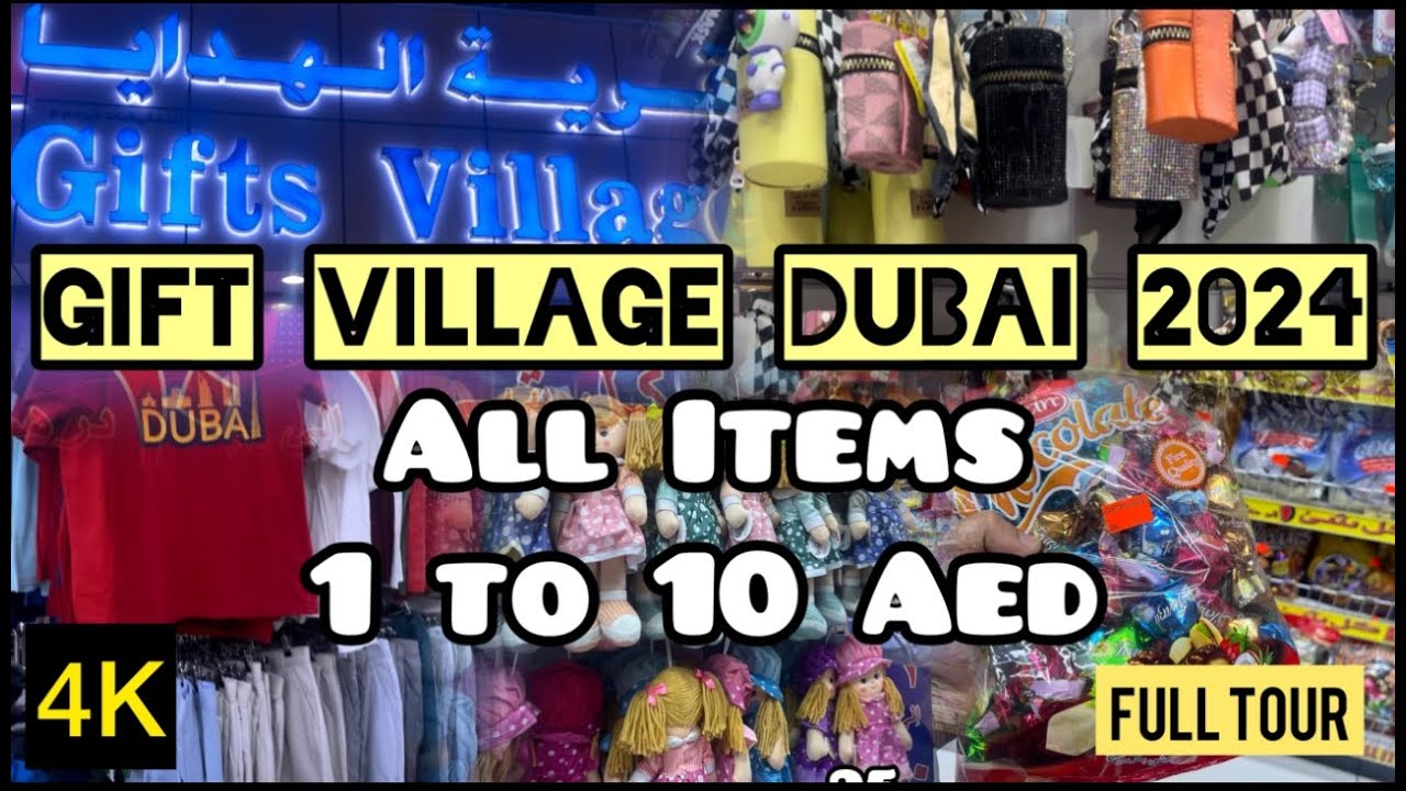Gift Village Dubai Full Tour | Everything 1 to 10 Aed💥| Cheapest Gift shop in Dubai😍 | akhtarershad1