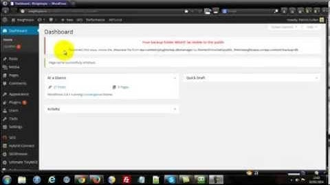 How To Configure Your Backup Folder For WP-DB Manager Plugin