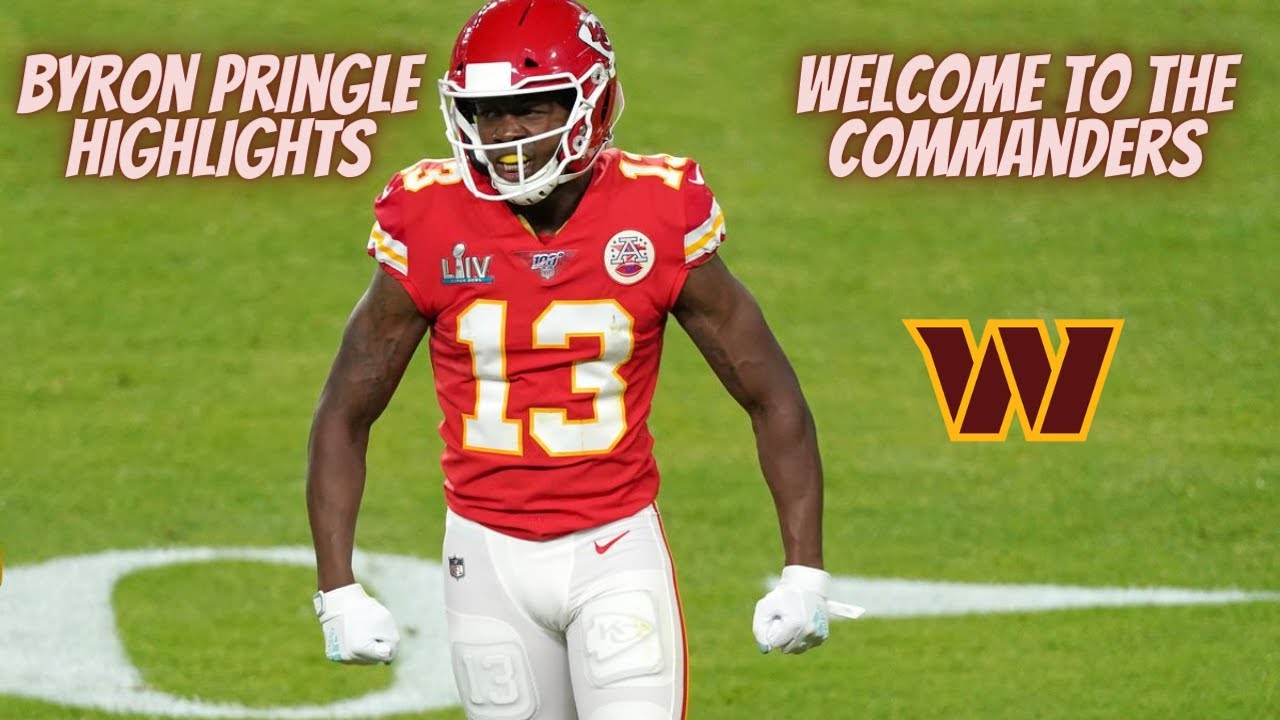 Byron Pringle Highlights! Welcome to the Washington Commanders!!! - YouTube