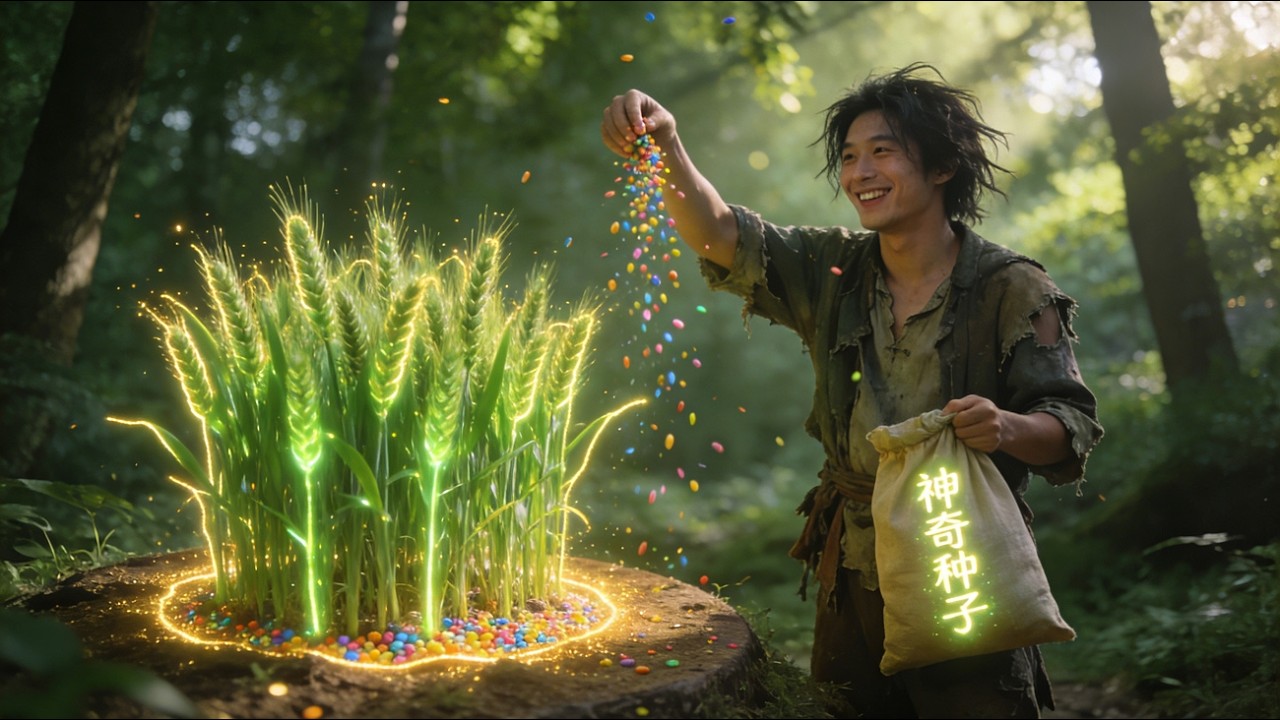 【新🔥劇🔥】🔥災荒年種出超级小麦、大西瓜？窮小子偶得種子空間種出特級果實帶村民致富