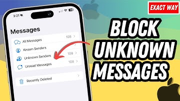 iOS 18: How to Block Messages from Unknown Senders